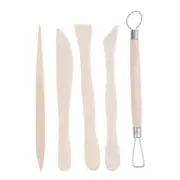5pcs 6inch Sculpting Clay Sculpture Tools Set Wax Carving Shapers Clay Cr a_JCUU
