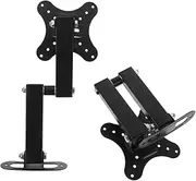 2Pcs Wall Mount Bracket for Monitors Retractable Holder with Easy Installation for Living Rooms Bedrooms and Offices