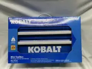 KOBALT Limited Edition Blue Mini Tool Box 2-Drawer New in Box Exclusive