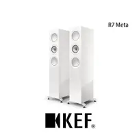 在飛比找PChome商店街優惠-英國 KEF R7 Meta 中型三音路落地式揚聲器 拋光白