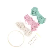 Macrame Kit Bohemian Style Relaxing Weaving Material Package For Adults Wome