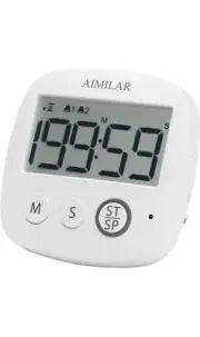 AIMILAR Digital Kitchen Timer Clock - Big Screen Countdown Cooking Timers Magnet