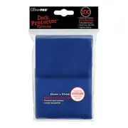 Ultra Pro Gloss Solid Blue Deck Protector Sleeves 100 Count Standard Size