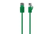 Cruxtec Ultra-Thin CAT6A U/UTP Ethernet Cable - Green 1.5m (RF6A-015-GR)