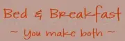 ~ITEM #4899 A PRIMITIVE STENCIL ~ BED & BREAKFAST YOU MAKE BOT