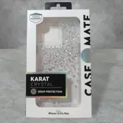 L3. Case-Mate Karat Crystal Case for Apple iPhone 12 Pro Max Clear/Crystals