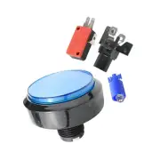 5 Colors Arcade 60MM Round Push Button Illumilated LED Light With Microswitch a