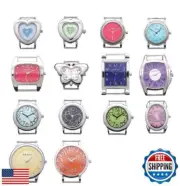 10 Pcs of Mix Ribbon Bar Watch Faces for Jewelry Making