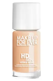 Make Up For Ever HD Skin Hydra Glow Skin Care Foundation with Hyaluronic Acid in 1Y08 - Warm Porcelain at Nordstrom One Size
