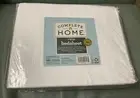 2 sets Twin Bedsheet White 2 Flat Sheet 2 Fitted Sheet 2 Pillowcase New 2 sets
