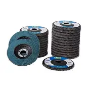 Flap Disc 25 Pack Angle Grinder Sanding 25PCS T29 40/60/80/120 GRIT FLAP DISC