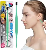 Silicone Ear Wax Removal Instrument, Double Head Ear Spoon, Reusable Double Ear Damage Removal Cleaner, Portable Ear Shoe Digging Tool, Ear Massage Scraper for Lovers, Families