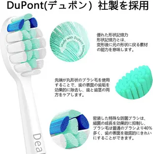 【10%點數回饋】【日本代購】LUYE 飛利浦 Sonicare ProtectiveClean 4100 5100 6100 健康牙刷替換牙刷 8 入