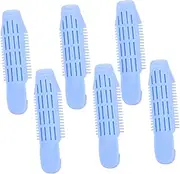 BATHVEVE Hairstyle Clips Set 6pcs Hair Rollers Clips Hairdressing Curlers for Women Easy to Use