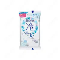 在飛比找PChome24h購物優惠-【日本花王】Biore 涼感濕巾 - 無香20枚入