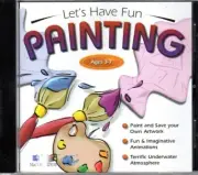 Let's Have Fun PAINTING (Ages 3-7) (CD, 1997) for Win/Mac & OS/2 - NEW in JC