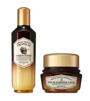 Skinfood Royal Honey Propolis Enrich Toner 160ml + Barrier Cream 63ml K-Beauty