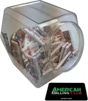 Roll With Us Depot Joker 1 1/4 Size Cigarette Paper 72 Piece ARC Card 1-1/4