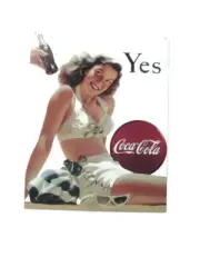 Coca-Cola Tin Sign Bathing Beauty Yes- BRAND NEW