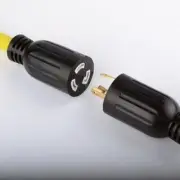 12 Gauge Twist Lock Power Cord W 3 Way Triple Tri Tap Adaptor Plug Extension