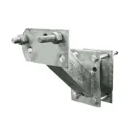 Silver Spare Wheel Carrier Holder for Camper Trailer Caravan Boat Ford Landcruiser
