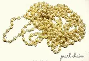 GOELX Pearl Link Chain For Connecting JhumkisBraceletsNecklaceCrafts Etc