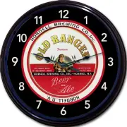 Old Ranger Hornell NY Beer Tray Wall Clock Hornell Brewing Co Ale Man Cave New