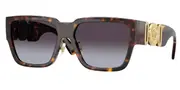 Versace VE4483D Asian Fit 108/8G Men's Sunglasses Tortoiseshell Size 57