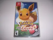 ORIGINAL Case Box Artwork Insert Nintendo Switch Pokemon Let's Go. Eevee!