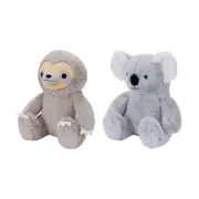 Large Soft Faux Fur Plush Toy, Assorted - Anko