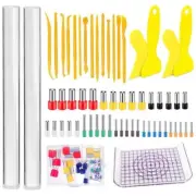 61pcs/Set Clay Tools Set for Creative Clay Sculpture Pottery Modeling To