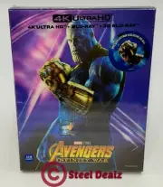 AVENGERS INFINITY WAR [4K UHD + 3D + 2D] Blu-ray STEELBOOK [WeET COLLECTION] B1