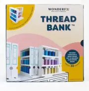 THREAD BANK STORAGE HOLDS 30 SPOOLS WONDERFIL SPECIALTY THREADS