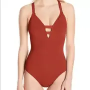 Seafolly L60457 Women's One Piece Swimsuits Size 12
