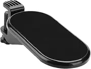 SEWACC Arm Rest for Desk Adjustable Rests Laptop Desk Accessories Mouse Pad Wrist Rest Office Desktop Ergonomic Mouse Pad Support with Wrist Rest Riser Computer Armrest Plastic Black