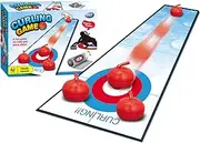 Tabletop Curling Game,Tabletop Shuffleboard - Indoor Small Desktop Golf Game, Educational Table Bowling Game for Kids and Adults