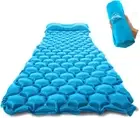 ZOOOBELIVES Ultralight Sleeping Pad with Built-In Pillow, Inflatable Camping Mat