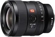 Sony E-Mount FE 24mm F1.4 GM Full Frame Wide-Angle Prime Lens (SEL24F14GM), Black