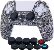 Water Transfer Printing Silicone Thickened Cover Skin Case for PS5 Controller X