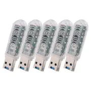 5Pcs for V3 Btc Miner Silent Miner Machine Usb Mining Machine LV03 74KH/S Mini Asic Mining As Shown
