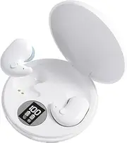Generic Sleep Earbuds Invisible Sleep Earbuds for Side Sleepers,Sleep Headphone Comfortable Noise Blocking, Bluetooth 5.3 Wireless Headsets for Work, Driving and Training- 0704-2, White