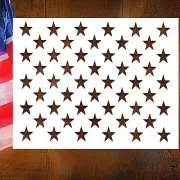 Extra Large Star Stencil for DIY Crafts, Painting, Airbrush, USA Patriotic Decor
