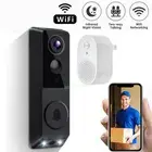 Wireless WiFi Video Doorbell Smart Door Ring With Chime Home Security Camera