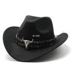 牛仔帽子 MEN AND WOMEN'S HAT WESTERN COWBOY JAZZ SUN HAT 西部牛仔帽