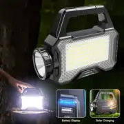 Solar Camping Lantern Long Range Outdoor Camping Searchlight Light Waterproofღ