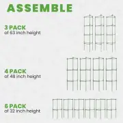 Tomato Cage Premium - Large Trellis Stakes and Plant Support Structures for V...