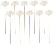10pcs Office Flower Diffuser - Aromatherapy Sticks Rattan Diffuser Flowers Essential Oil Diffusers Diffuser Stick Dried Flower Diffusers Diffuser Wands Fragrance Diffusers