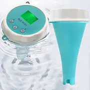 6 in 1 Water Testing Meter, Tester Swimming Pool Spa Water Quality Analyzer with Probe Digital Test Meter, PH CL EC TDS ORP Temperature for Swimming Pool, Aquarium, Laboratory