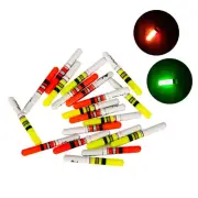 LED Float Light Stick Night Fishing Light Red/Green Tackle Without Battery 0.7g