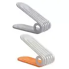 2Pcs Shoe Slots Organizer Adjustable Shoe Stackers Space Saver Multifunctional